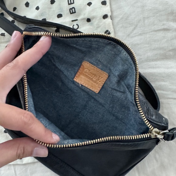 Clare V. Black Leather Fanny Pack - Picture 6 of 8